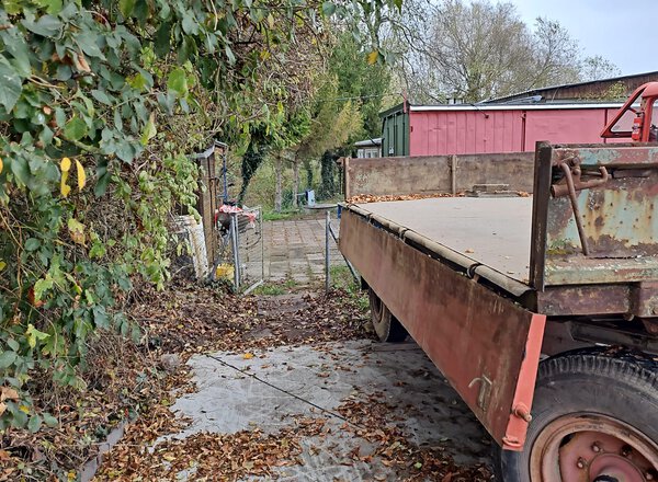 Unsere neue Terrasse am Vereinshaus